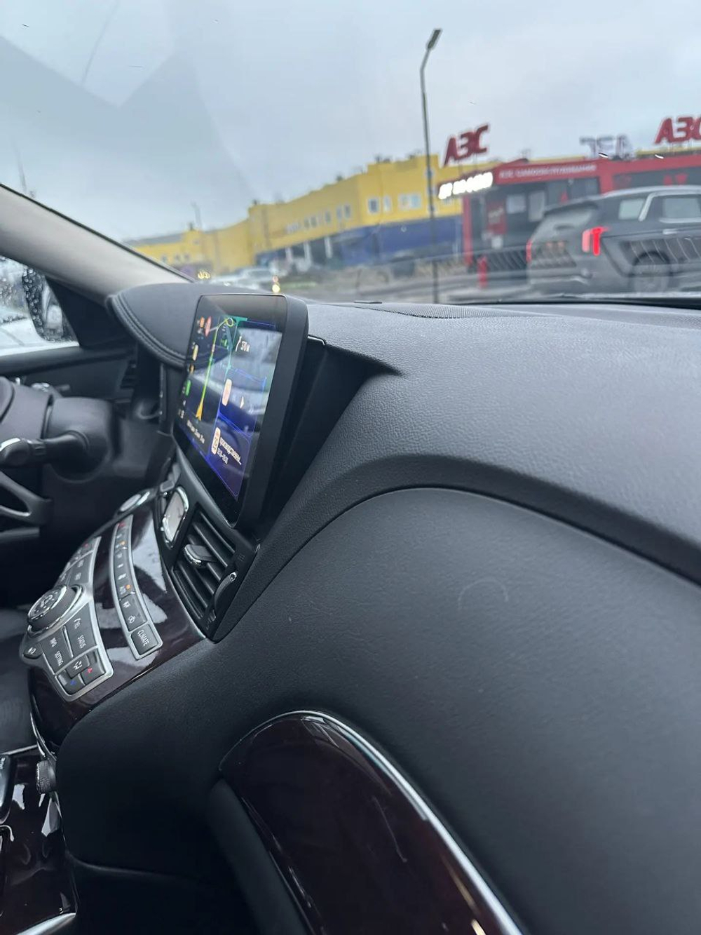 Магнитола для Infiniti Q70, M25, M37 (поддержка Bose и 360) - Carmedia HP-9100-LZ монитор 12.3" в стиле Audi на Android 11, CarPlay, 4G SIM-слот