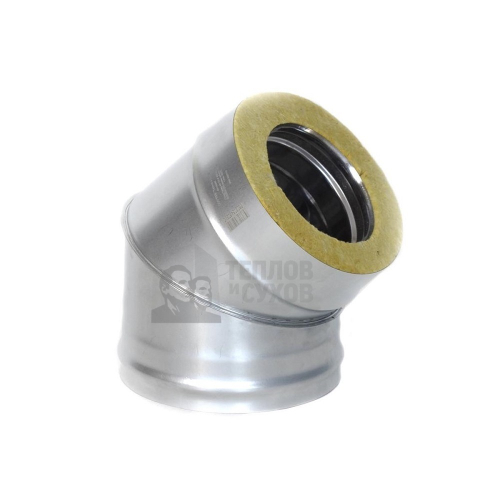 Отвод Термо 45* ОТ-Р 430-0.5/Оц. D150/210 - ТФ (2S)