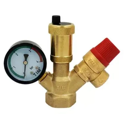 Группа безопасности проходная 3/4"-3 бар. JH1026-3 (TIM)