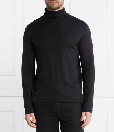 Гольф SMOOTH COTTON ROLL NECK Calvin Klein - черный(K10K111858)
