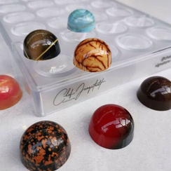 753 | Форма для шоколадных конфет "От Шефа" (275*175 мм)