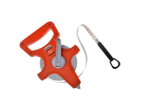 Лента мерная ЕРМАК фиберглас 30м. открытый корпус