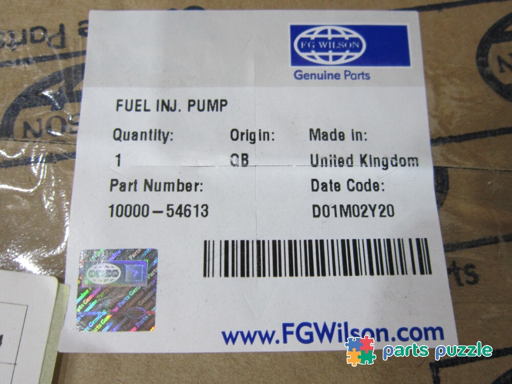 Топливный насос высокого давления / FUEL PUMP АРТ: 10000-54613