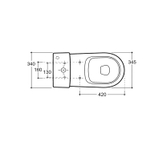 Унитаз-компакт "Толедо"Slim МСМЛ Инкоэр (ниж.подв.,кос.выпуск,сид.полип.м/лифт2кн.арм.)КЕРАМИН