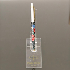 Ручка "Полевые цветы" с ручной росписью Палех в коробке