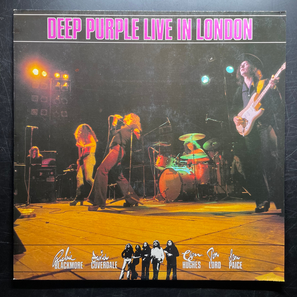 Deep Purple ‎– Live In London (Европа 1982г.)