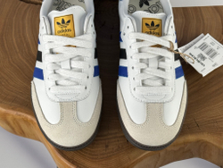 Samba White Active Blue