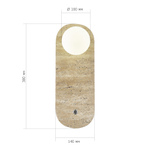 Светильник настенный EARTHY G9 LED 1х5W
