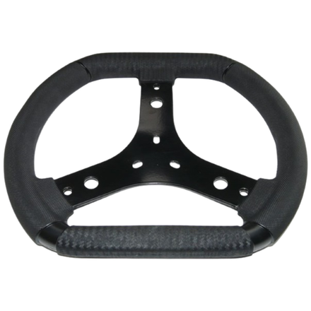 Руль KG Faster 320мм черный