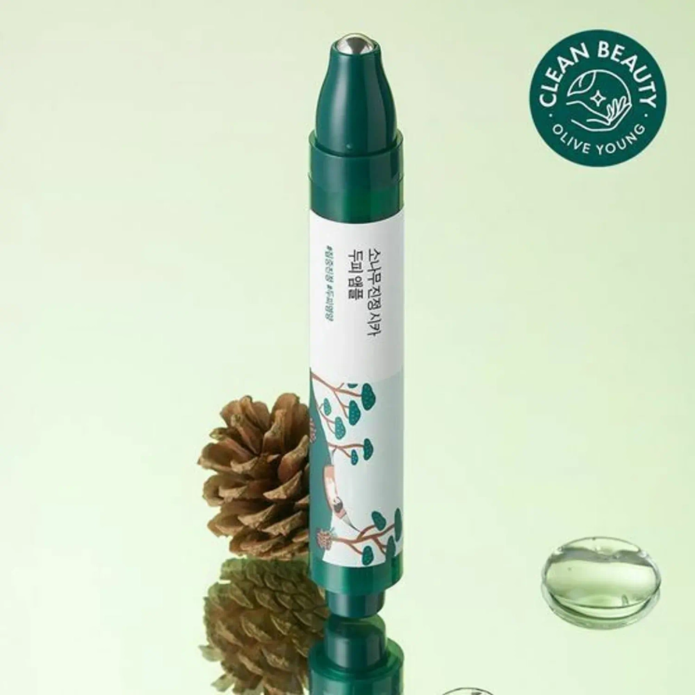 Round Lab Pine Calming Cica Scalp Ampoule 15ml
