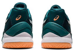 Мужские кроссовки теннисные Asics Gel-Resolution 8 - velvet pine/white