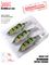 Виброхвосты LJ 3D Series ANIRA SOFT SWIM 6,8in (17,00)/A03 3шт.