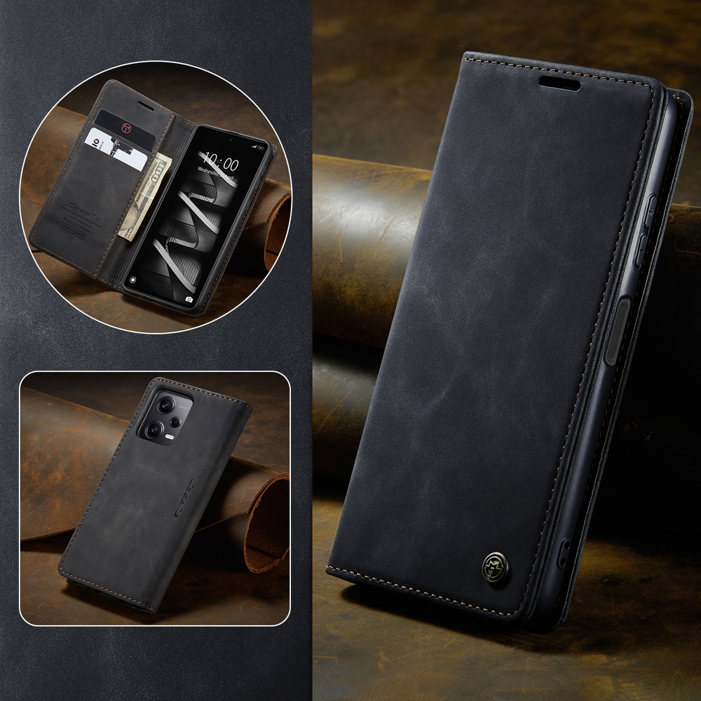 Чехол-книжка CaseMe Matte Poco X5 Pro 5G