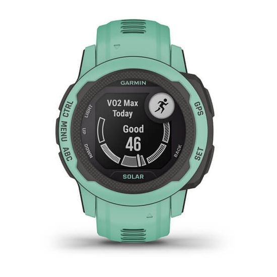 Спортивные прочные часы Garmin Instinct 2S, Solar, Neo Tropic, 010-02564-02