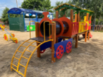 Детский игровой комплекс «Паровоз»