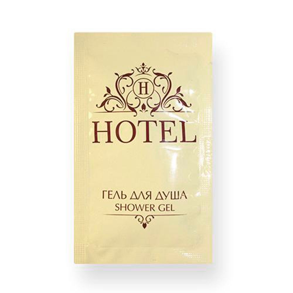 Гель для душа "Hotel" 10 мл. в пакетике "саше"/500шт 0992