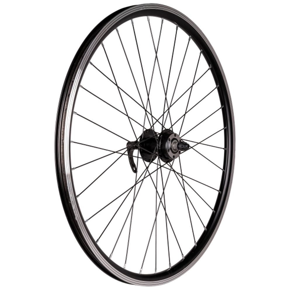 Колесо 26" переднее в сборе VelRosso дв.ал.об,эксцентрик,disk, WSM-26FD-QR