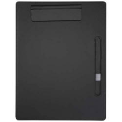 Clast планшет формата А4 с магнитным замком и шариковой ручкой RCS из перерабатываемого материала (черные чернила)