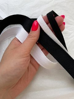 Киперная лента белая 2 см