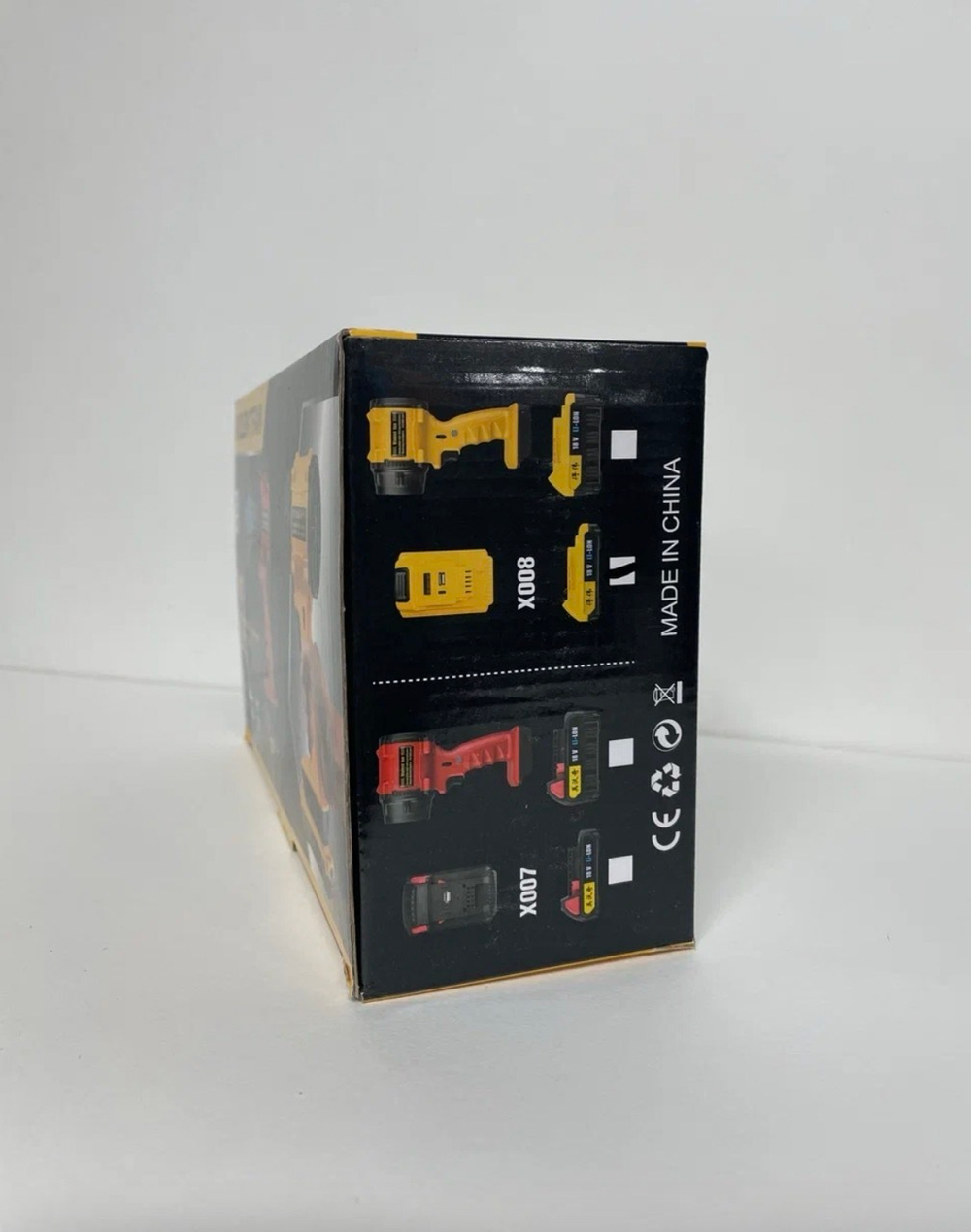 Мощный турбовентилятор с турбонаддувом для быстрого охлаждения и очистки, F018 VIOLENT FAN, желтый, TG (1 шт.)