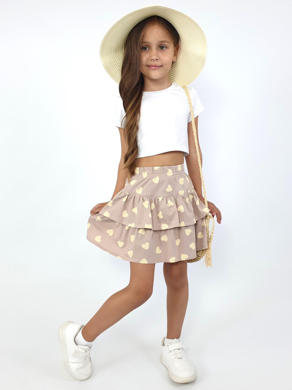 718-12 Юбка для девочки