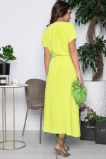 Платье Лина (яркий лайм) П10593 LT Collection