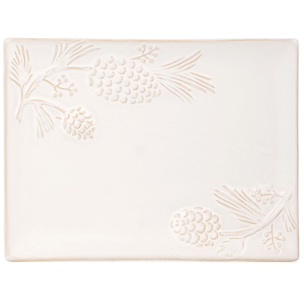 БЛЮДО СЕРВИРОВОЧНОЕ КОЛЛЕКЦИЯ "PINE CONES", 26,3*19,8*2,4 СМ