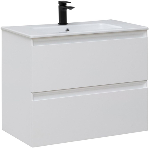 Тумба с раковиной Allen Brau Eclipse 1.E1002.WM 80 white matt
