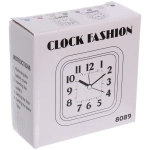 Будильник «Астон» 10*10*4,3см, микс цветов