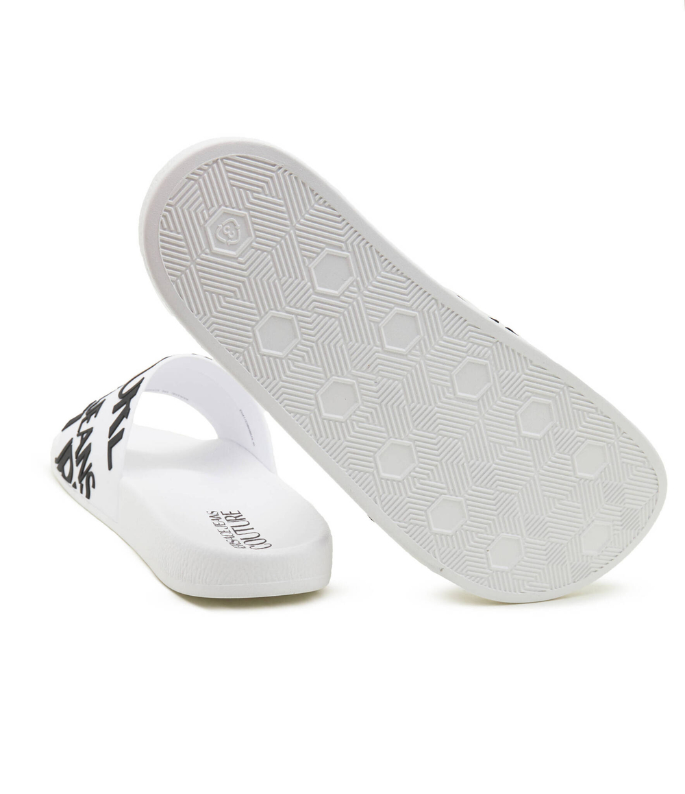 Шлепанцы Versace Jeans Couture - белый(76YA3SQ171352)