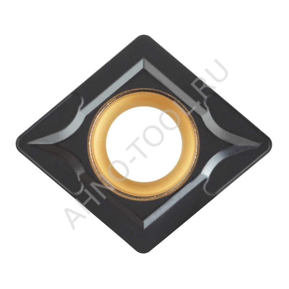 Пластина твердосплавная ISO CCMT120408-KMA ACK20E AHNO по чугуну, получистовая