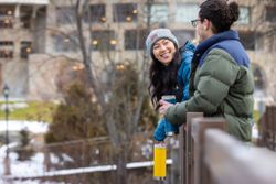 Термокружка Klean Kanteen TKWide Cafe Cap 16oz (473 мл) Peach Parfait