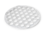 Пельменница металлическая CCCР круглая ручная 37 ячеек, d-240 мм,