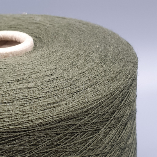 Пряжа JAWALIGHT 28/2 (100% мериносовая шерсть кардная) 1400 м/100гр. зеленый хвойный