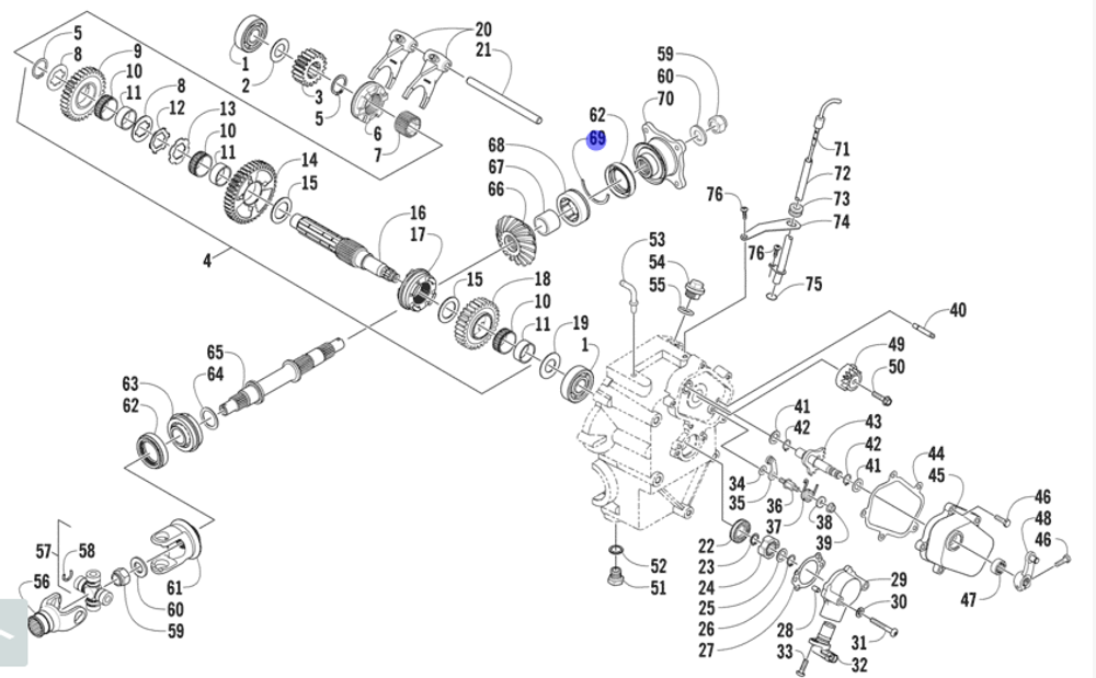 Кольцо поршневое Tohatsu 351-00011-0