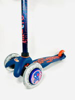 Набор колес 120 мм прозрачное для самоката MINI + накладки на колеса пираты