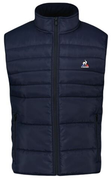 Мужская теннисная жилетка Le Coq Sportif TRI Doudoune Sleeveless N°1 SS23 - небесный