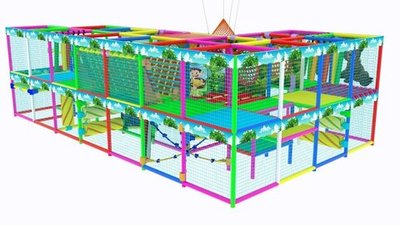 Игровой лабиринт Пумба 8,5х6,1х2,5м