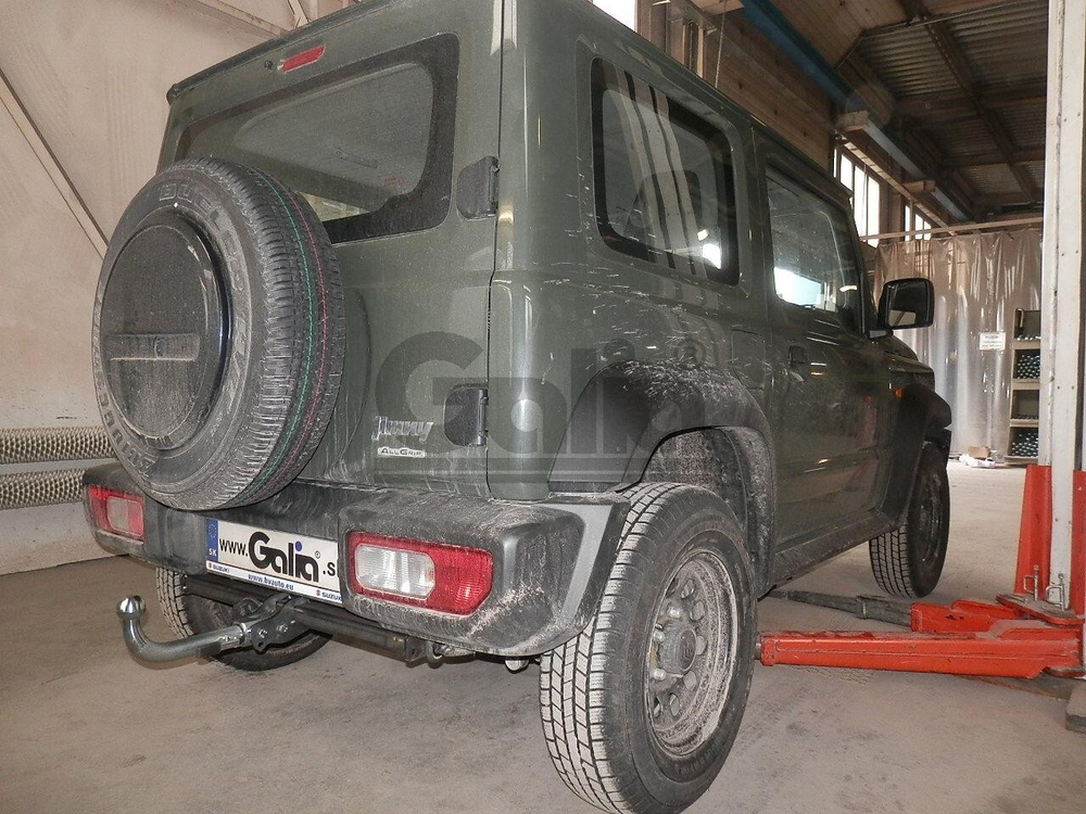 Фаркоп оцинкованный Galia S137C для SUZUKI Jimny, offroad, 2018-(паспорт и сертификат в комплекте)(без электрики)