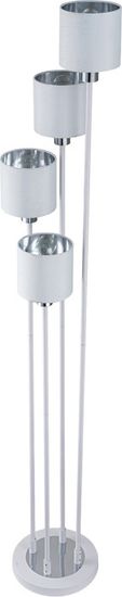 Торшер Denver 1109/4 White/Silver
