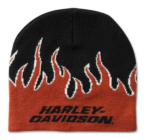 Шапка Beanie Cap - Orange Harley-Davidson