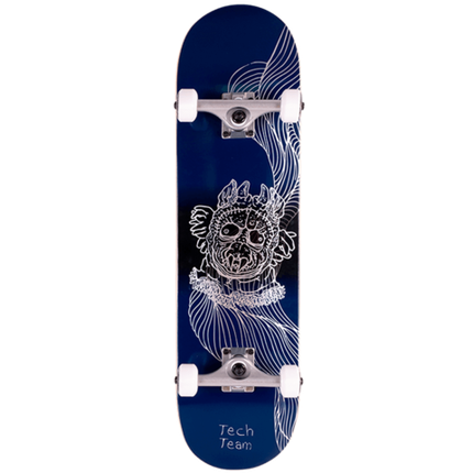 Скейтборд Tech Team UnderSea Blue 8"