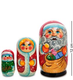 МР-21/ 2-A Матрешка 3м «Дед мороз» мал.