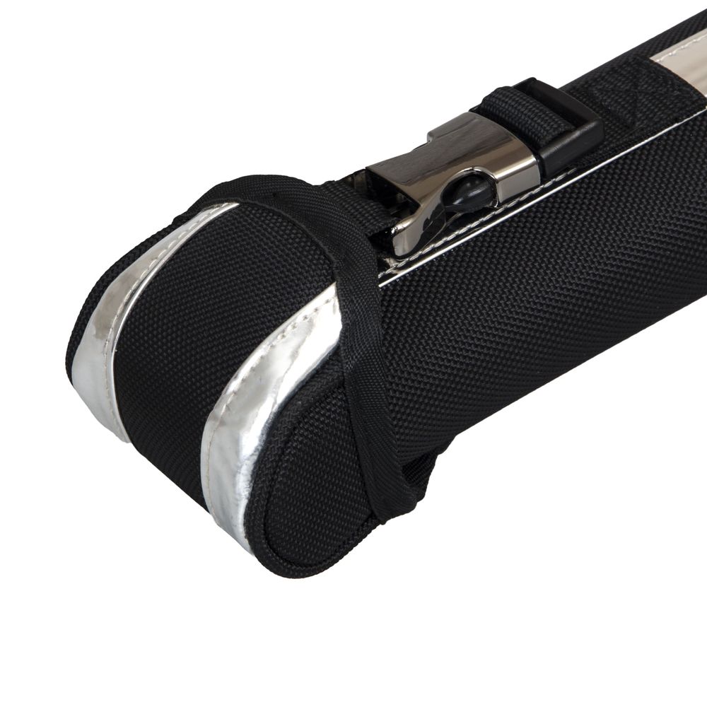 Тубус для кия "WINNER 4" 1/1 85 см (черно-серебристый)