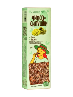 Чипсо-силушки нори-васаби, 300г