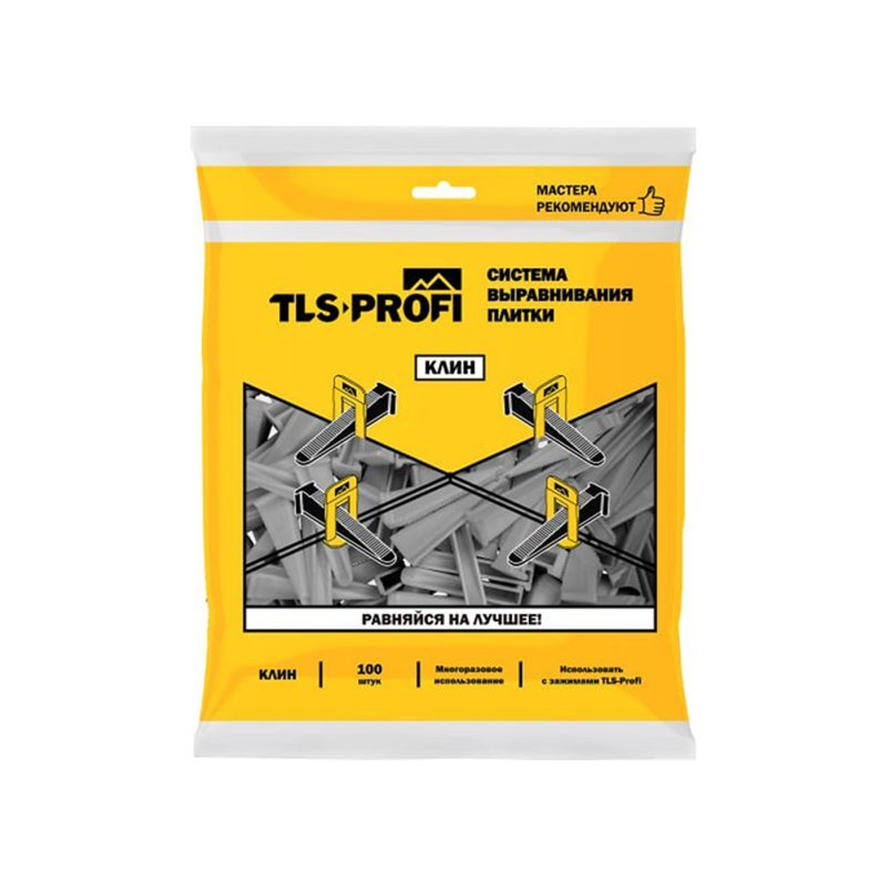 Клин для СВП для гранитной плиты высотой 12-22 мм 100 шт TLS-Profi