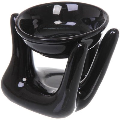 Аромалампа «Рука» 12*9,5см черная