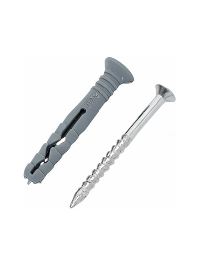 Дюбель-гвоздь Gigant 6x40 потайная манжета полипропилен 500 шт 123853