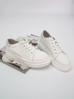 Кроссовки женские летние натуральная кожа