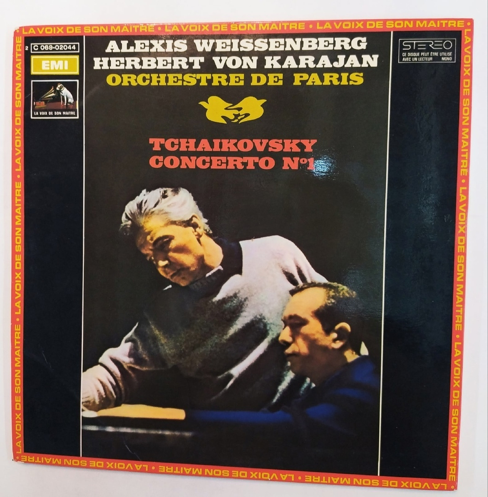 Tchaikovsky Чайковский Alexis Weissenberg, Herbert von Karajan, Orchestre De Paris Concerto №1 (Франция)